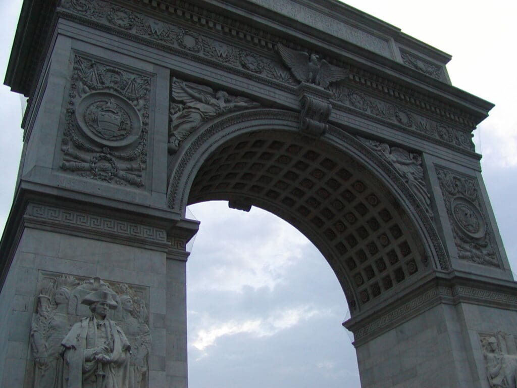 Washington Square Arch, After Treatment