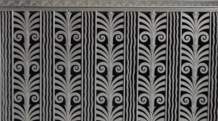 Main entrance metalwork
