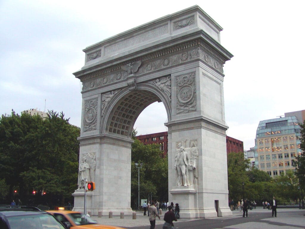 Washington Square Arch, After Treatment