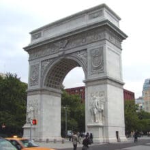 Washington Square Arch, After Treatment