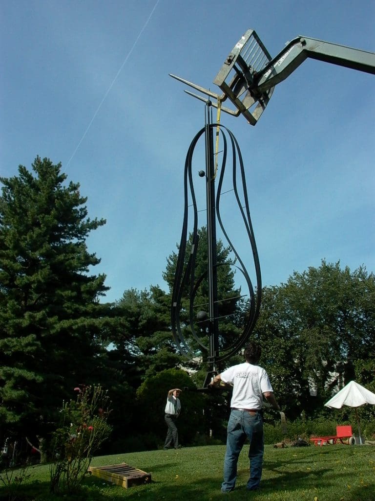 Orbit by Linck, Swiss Embassy, During Removal
