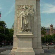 Washington Square Arch, After Treatment