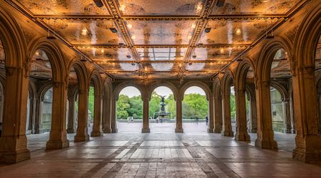 Bethesda Terrace, Central Park Nyc by Lumiere