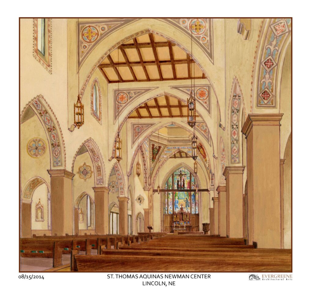 Newman Center St. Thomas Aquinas, Concept Design
