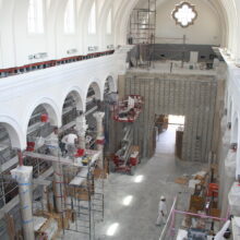St. Thomas Aquinas, During Construction