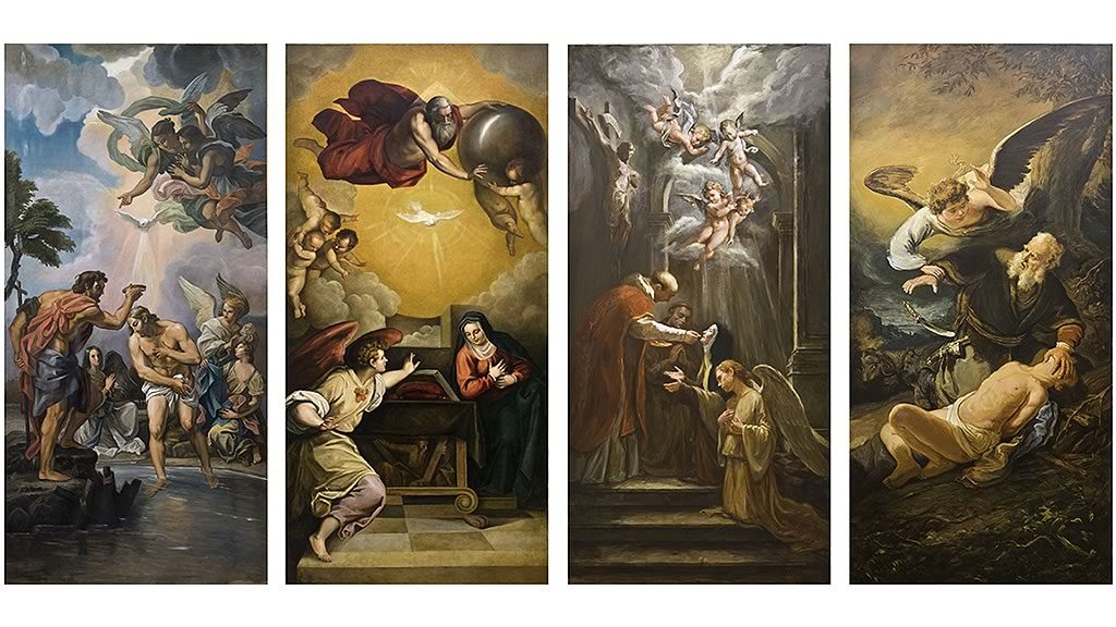 St. Thomas Aquinas Murals