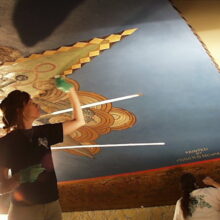Verizon Vessey Barclay Ceiling Mural Restoration