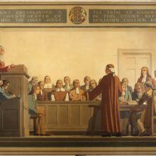 Bronx County Courthouse Murals