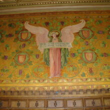 Milbank chapel decorative art
