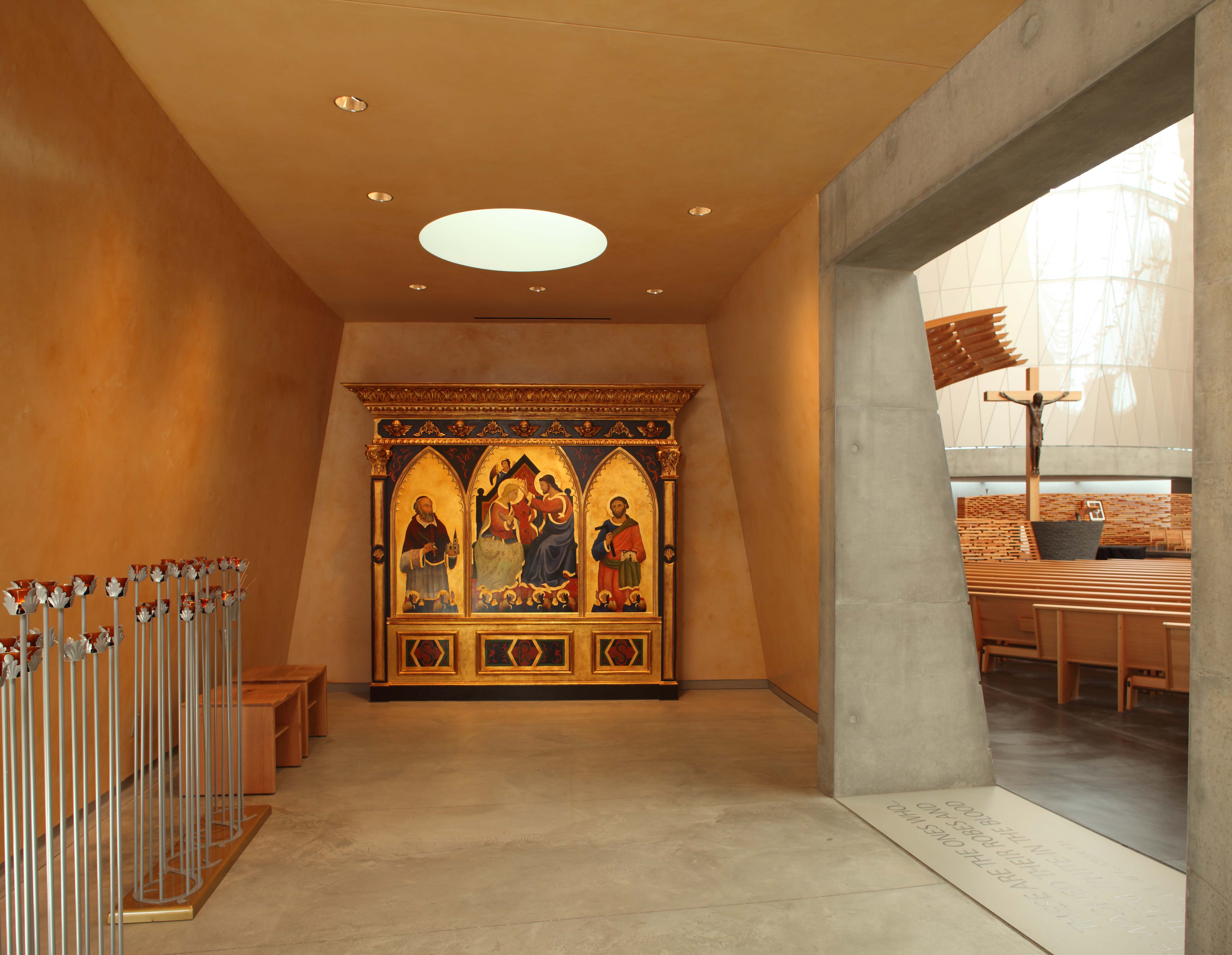 Evergreene Plaster Finishing At Cathedral Of Christ The Light