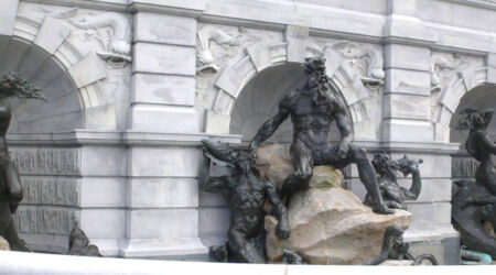 Neptune Fountain at the Library of Congress