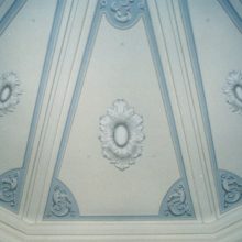 Alabama State Capitol - Senate Chamber with trompe l'oeil ceiling