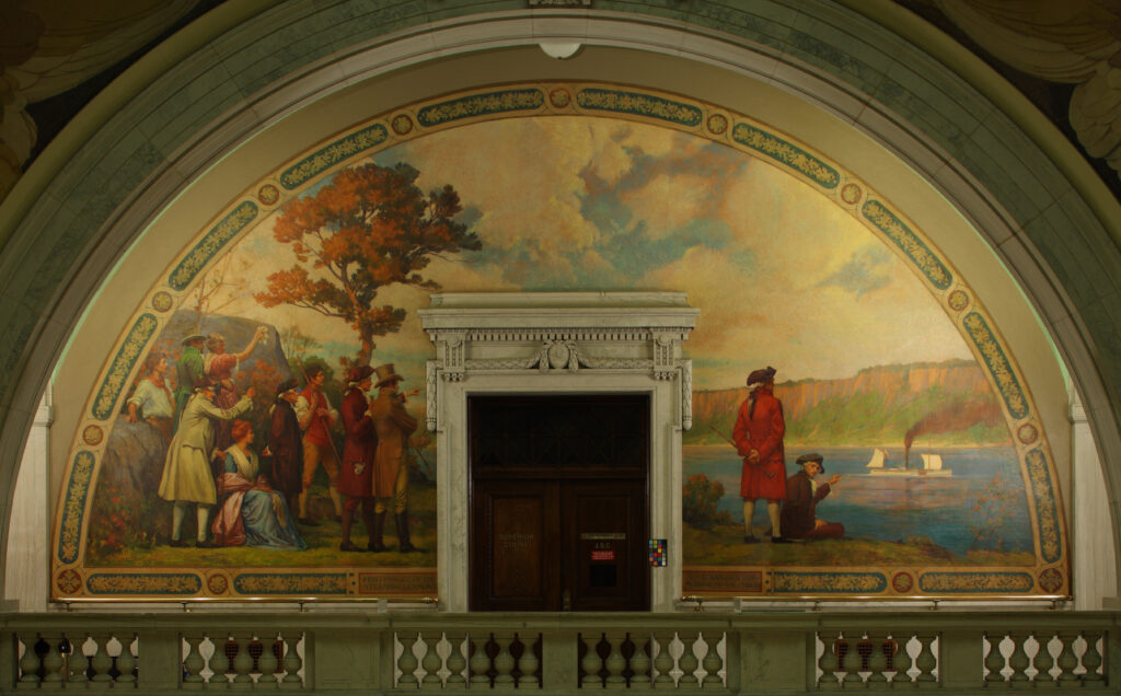 Interior of Hudson County Courthouse