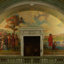 Interior of Hudson County Courthouse