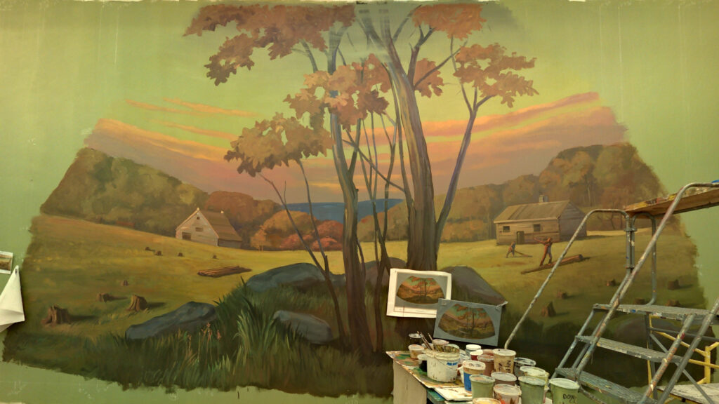 Douglas County Courthouse Mural