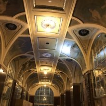 Waldorf Astoria, Silver Corridor, Ceiling, Overall