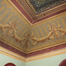 Thomaston Opera House ceiling detail
