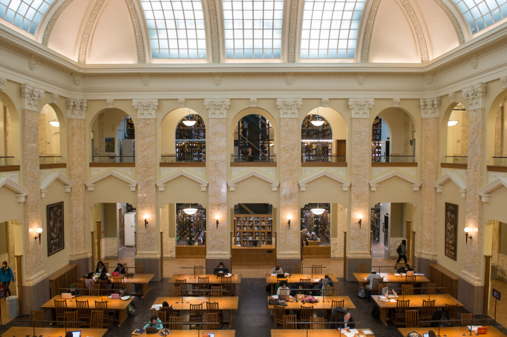 Carnegie Library Reading Room Syracuse University