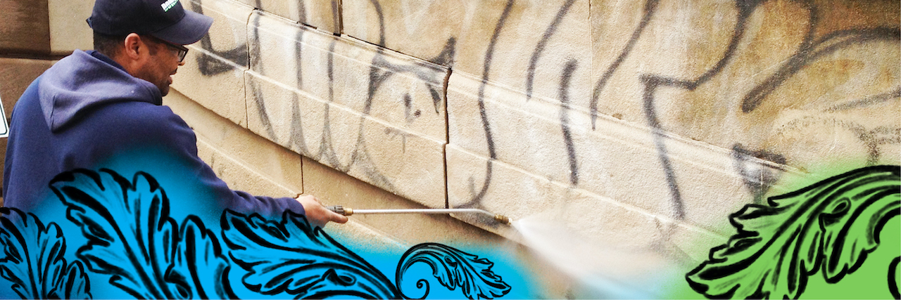 Graffiti removal or preservation? Varying materials require diverse responses and customized cleaning or conservation treatments.