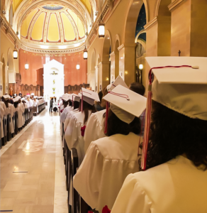 Graduation at St. Cecilia's Cathedral