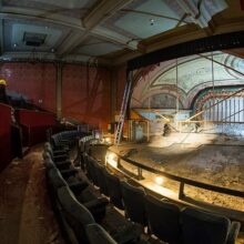 Colonial Theatre Stage, Before Treatment