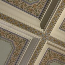 Colonial Theatre Ceiling, After Treatment