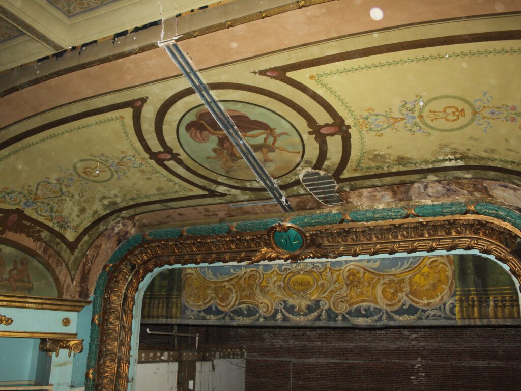 Colonial Theatre Stage, Before Treatment