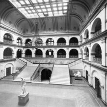 Historic Image of Drexel University's Great Court Ceiling