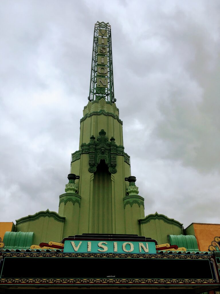 Vision Theatre, Exterior View