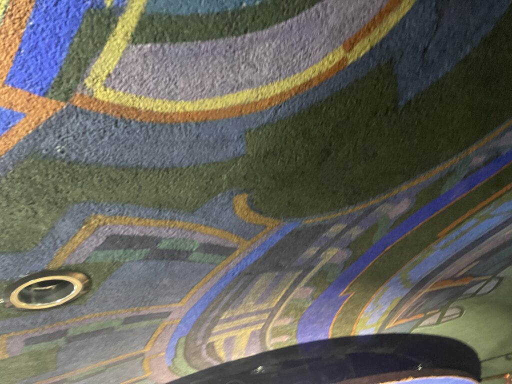 Vision Theatre Ceiling, During Treatment