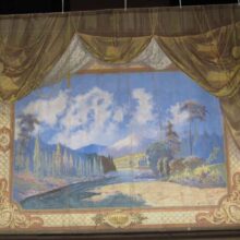Peoples Bank Theatre, Fire Curtain, After Treatment
