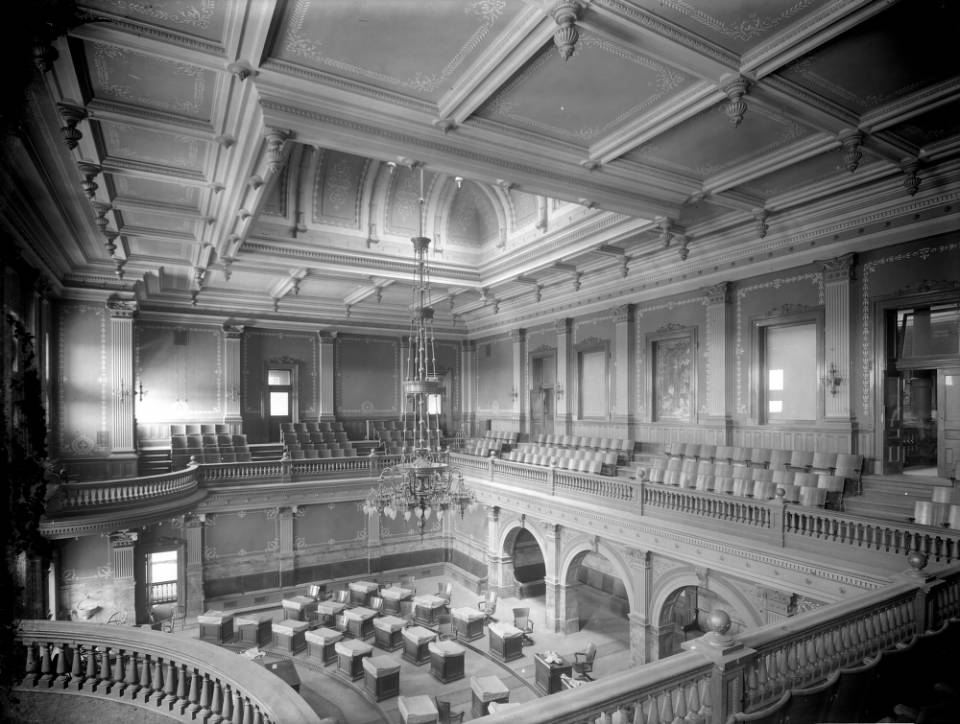 Colorado State Capitol, House Chambers, Historical Photograph