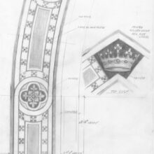 St. Isidore, Triumphal Arch Fascia Concept Drawing