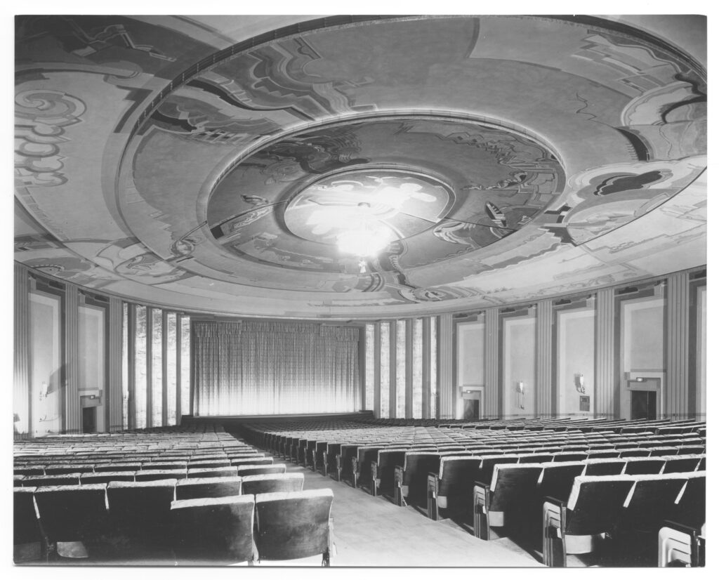 Liemert Theatre, Auditorium, 1933, Photo Courtesy of California State Library