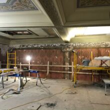 Colonial Theatre Finishes, During Treatment