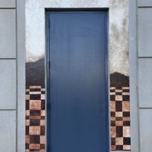 Charlotte Courthouse Mosaics, Mosaic Door Surround