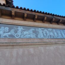 7th Street Theatre, Façade Conservation, After Bas-Relief Install