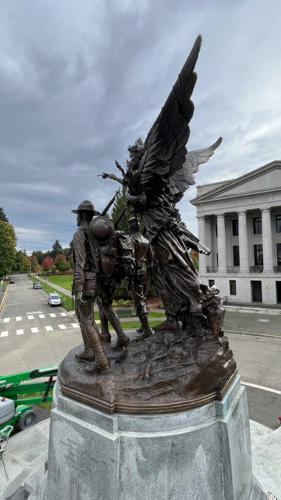Washington State Capitol, Winged Victory, After Treatment
