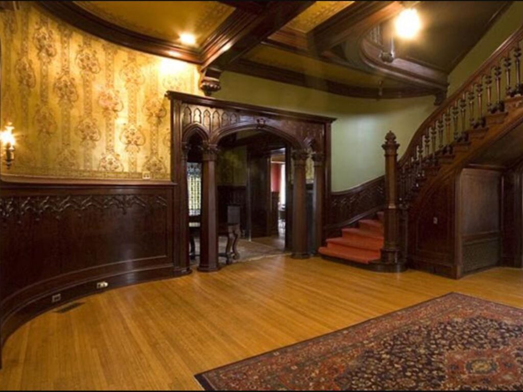 Joslyn Castle, Hall/Stair, After Treatment