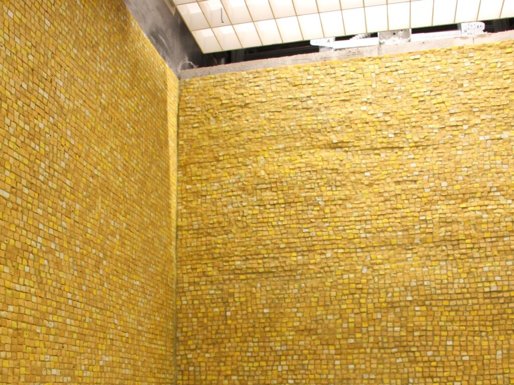 Lever House Mosaic, After Treatment