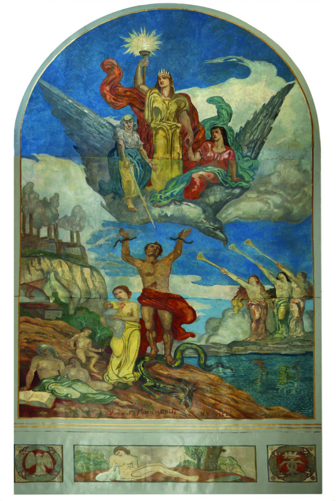 Victory Mural After Treatment