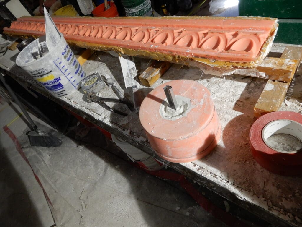 IL State Capitol, North Wing, Plaster Restoration