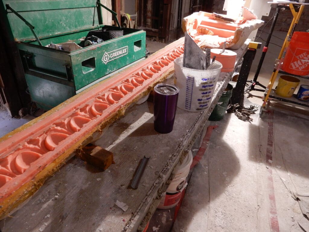 IL State Capitol, North Wing, Plaster Restoration
