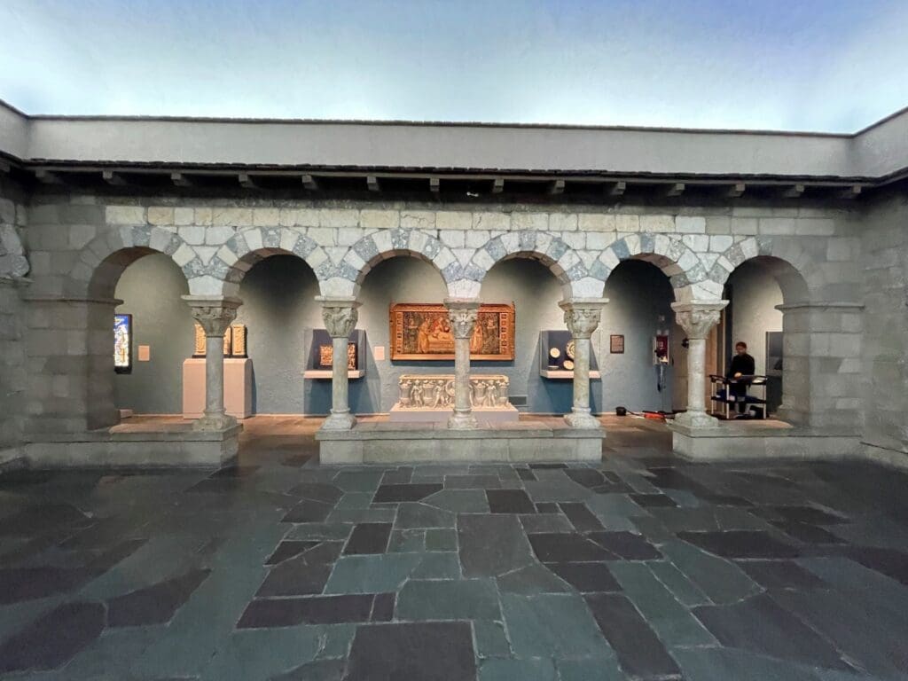 Toledo Museum of Art Cloister Gallery, Cuxa - Espira de l'Agly, Before Treatment