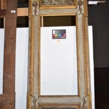 Toledo Museum of Art, Cabinet Doré from the Château de Chenailles, Panel Before Treatment