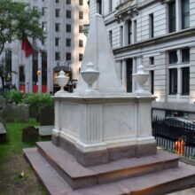 Alexander Hamilton Monument, Trinity Church, After Treatment
