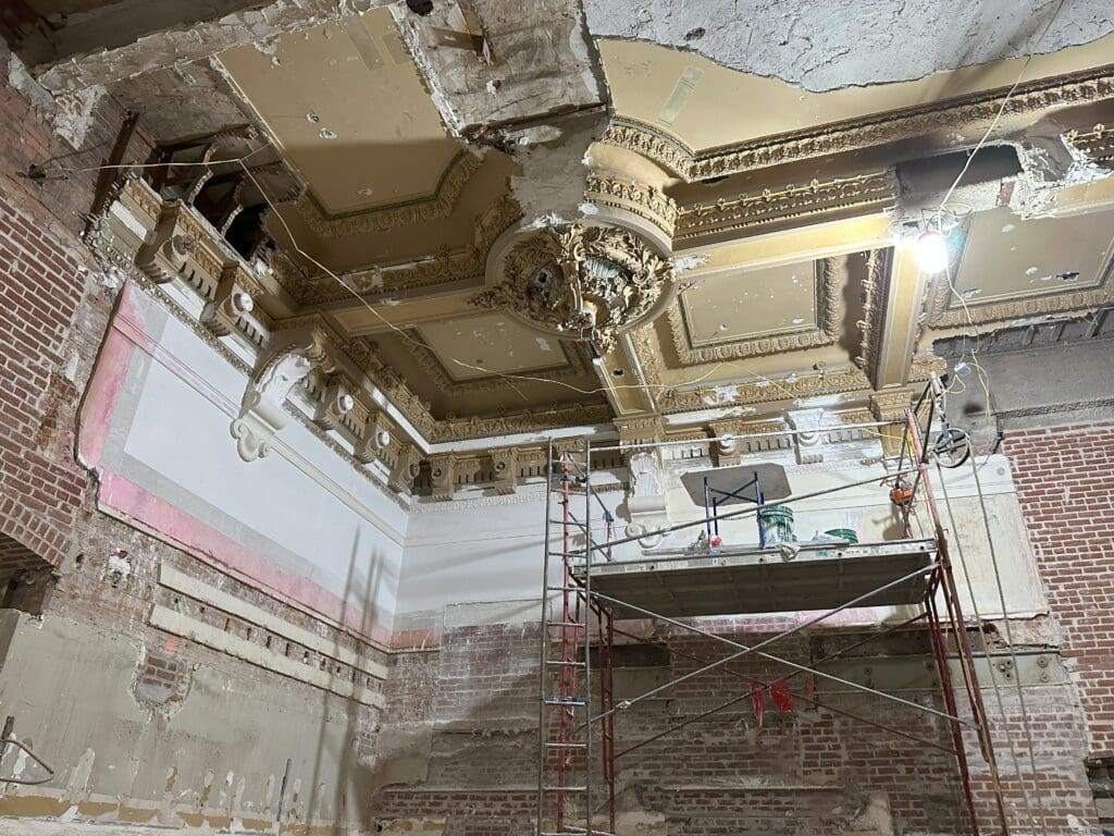 IL State Capitol, North Wing, Plaster Restoration