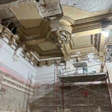 IL State Capitol, North Wing, Plaster Restoration