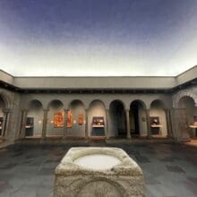 Toledo Museum of Art Cloister Gallery, Before Treatment