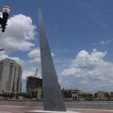 Jacksonville Public Art, JAX Fire Monument, After Treatment